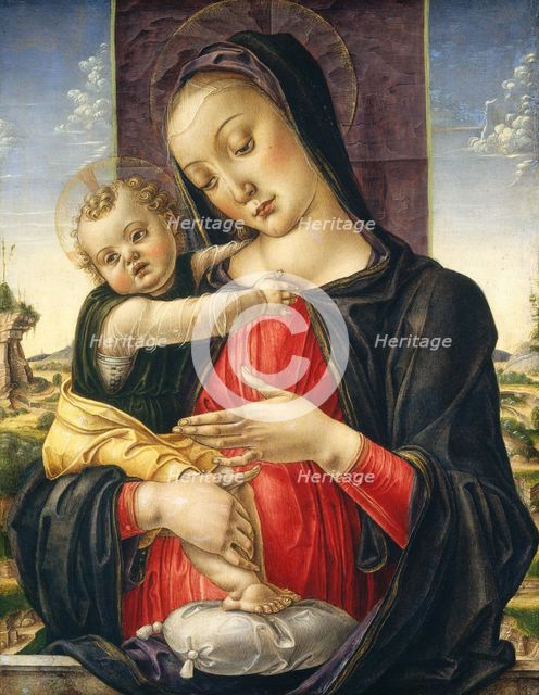 Madonna and Child, c. 1475. Creator: Bartolomeo Vivarini.