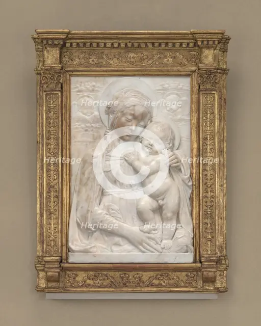 Madonna and Child, c. 1475. Creator: Benedetto da Maiano.