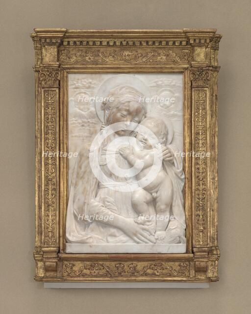 Madonna and Child, c. 1475. Creator: Benedetto da Maiano.