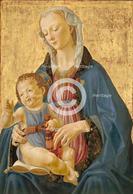 Madonna and Child, c. 1470/1475. Creator: Domenico Ghirlandaio.