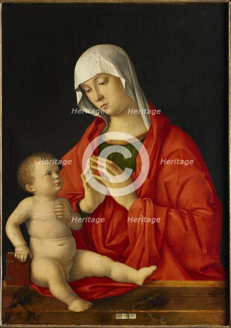 Madonna and Child, c. 1480-1485.