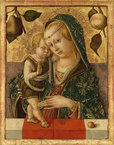 Madonna and Child, c. 1490. Creator: Carlo Crivelli