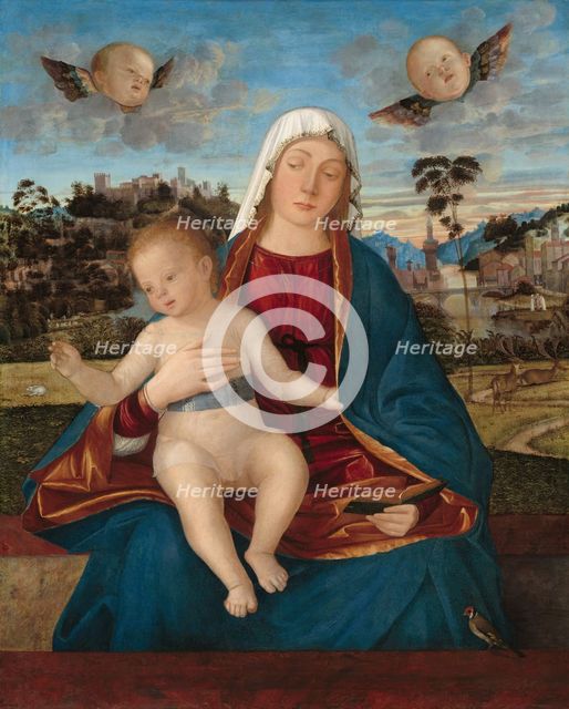 Madonna and Child, c. 1505/1510. Creator: Vittore Carpaccio.