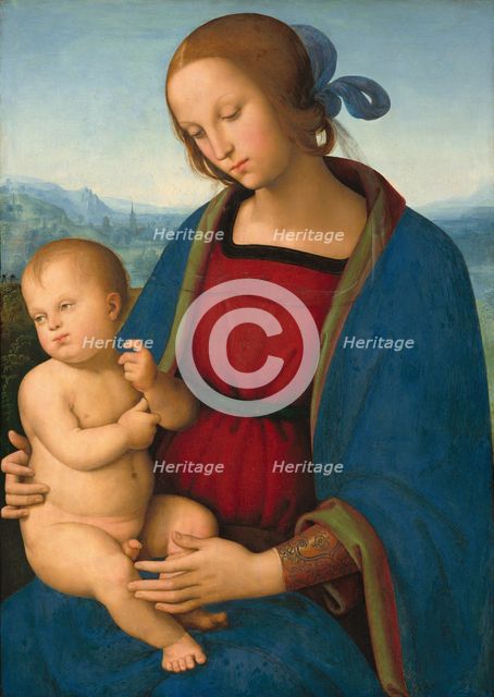 Madonna and Child, c. 1500. Creator: Perugino.