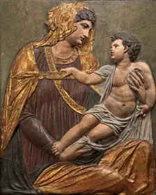 Madonna and Child, c. 1550. Creator: Jacopo Sansovino
