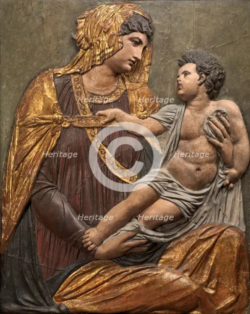 Madonna and Child, c. 1550. Creator: Jacopo Sansovino.