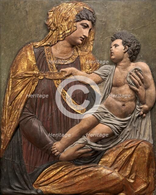 Madonna and Child, c. 1550. Creator: Jacopo Sansovino.