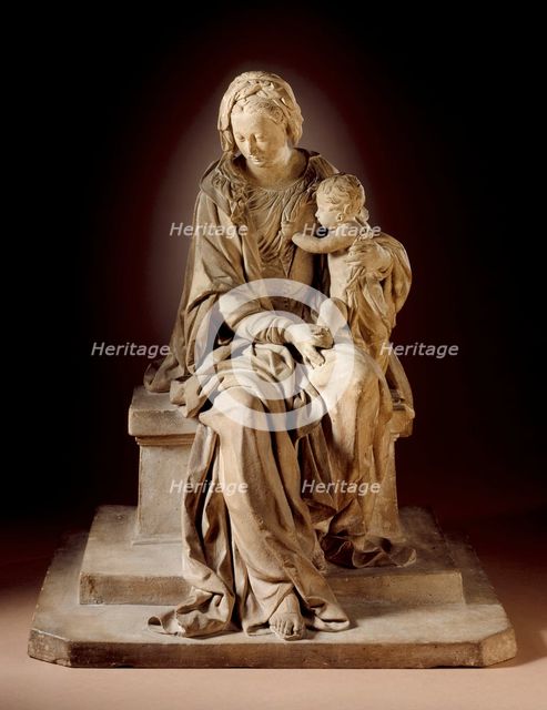 Madonna and Child, c.1635. Creator: Charles Hoyau.