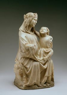 Madonna and Child, c.between 1350 and 1375. Creators: Virgin Mary, Jesus Christ, Bonino da Campione