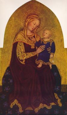 Madonna and Child c1420. Artist: Gentile da Fabriano
