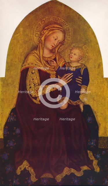 'Madonna and Child', c1420. Artist: Gentile da Fabriano.