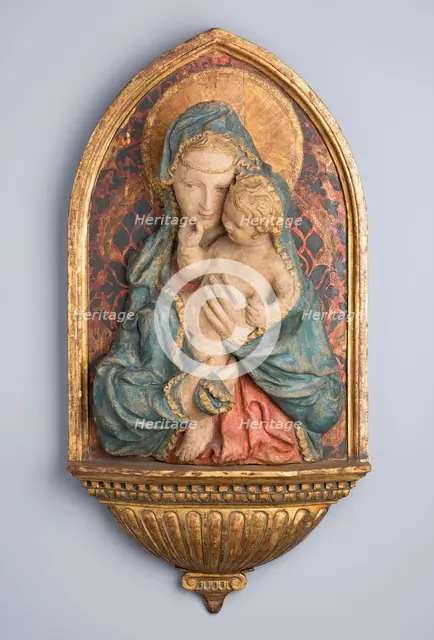 Madonna and Child, c1435. Creators: Virgin Mary, Jesus Christ, Lorenzo Ghiberti.