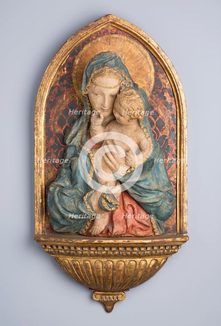 Madonna and Child, c1435. Creators: Virgin Mary, Jesus Christ, Lorenzo Ghiberti.