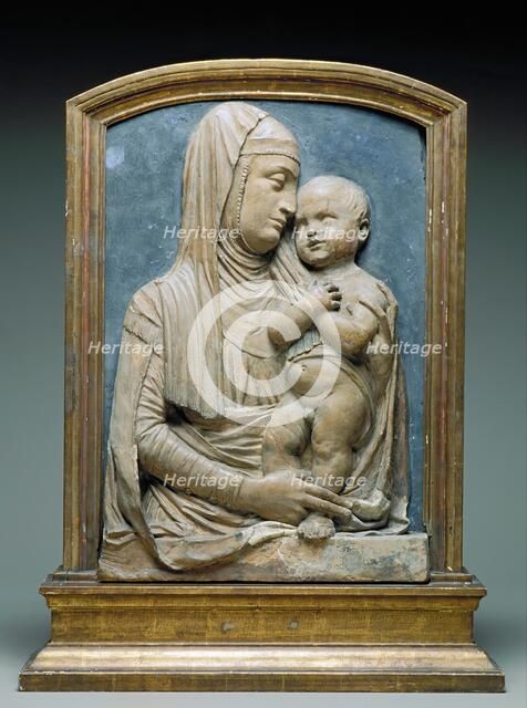 Madonna and Child, c1465. Creators: Virgin Mary, Jesus Christ, Pietro Lombardo.