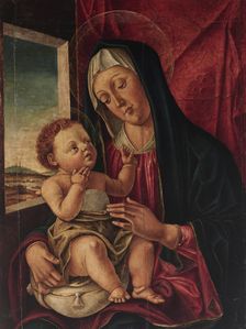 Madonna and Child, c1485. Creator: Workshop of Bartolomeo Vivarini
