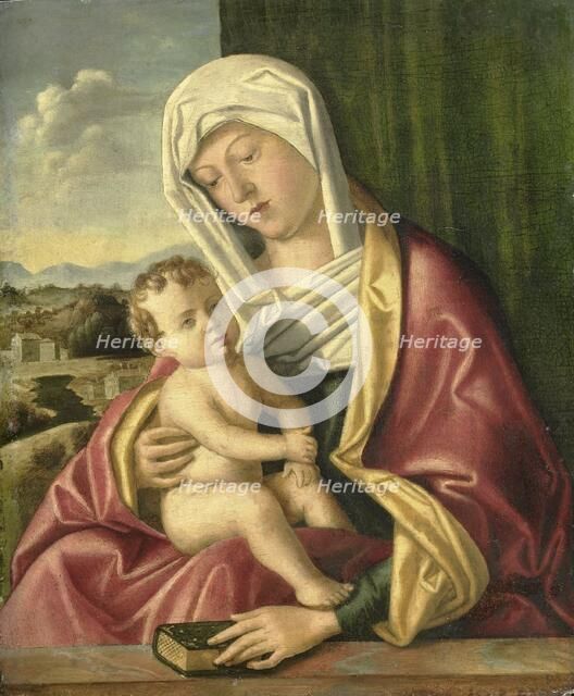 Madonna and Child, c.1490-c.1520. Creator: School of Giovanni Bellini.