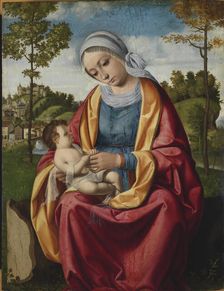 Madonna and Child, c1506. Creator: Previtali, Andrea (ca 1480-1528)