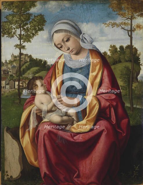 Madonna and Child, c1506. Creator: Previtali, Andrea (ca 1480-1528).