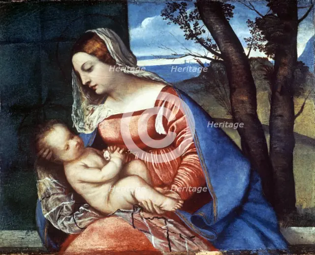 Madonna and Child, c1510. Artist: Titian