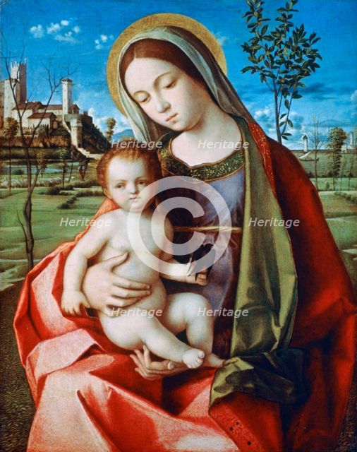 'Madonna and Child', c1510. Artist: Workshop of Giovanni Bellini