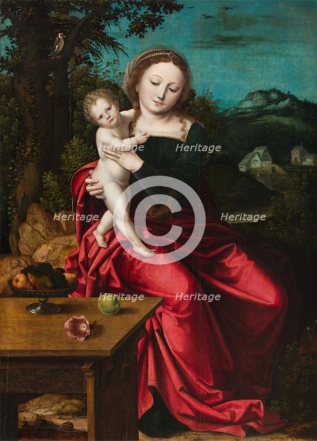 Madonna and Child, c1515. Creator: Master with the Parrot.