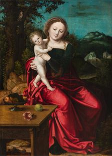 Madonna and Child, c1515. Creator: Master with the Parrot