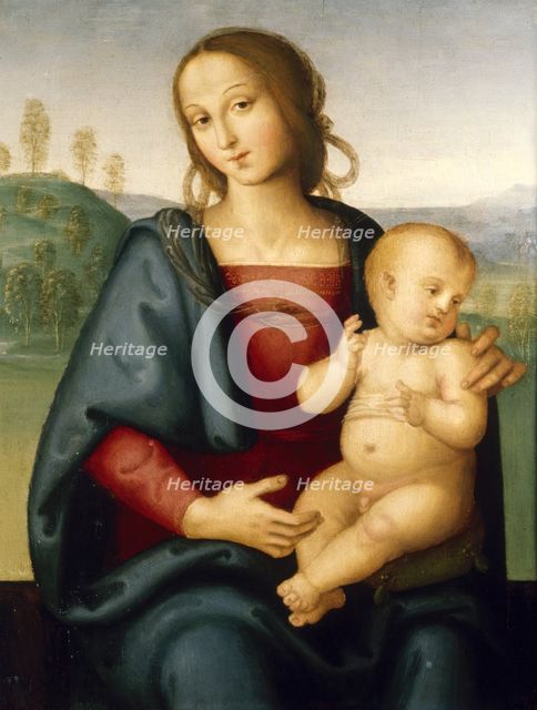 Madonna and Child, c1520. Creator: Perugino.