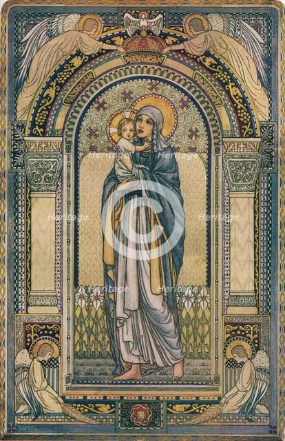 'Madonna and Child', c1918. Artist: Jeanne Labrousse.