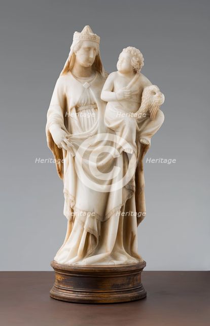 Madonna and Child, c1330-37. Creators: Virgin Mary, Jesus Christ, Tino di Camaino.