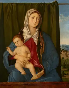 Madonna and Child Giving a Blessing, c1480. Creator: Giovanni Bellini