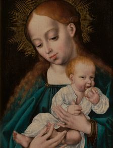 Madonna and Child Eating an Apple, between 1525-1530. Creator: Joos van Cleve