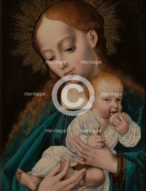 Madonna and Child Eating an Apple, between 1525-1530. Creator: Joos van Cleve.