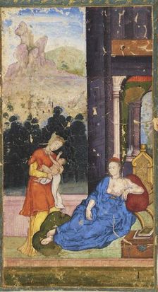 Madonna and child, early 17th century