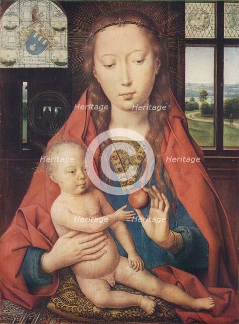 'Madonna and Child, from The Diptych of Maerten van Nieuwenhove', 1487. Artist: Hans Memling.
