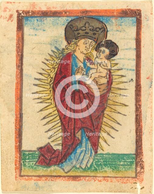 Madonna and Child in a Glory, c. 1475. Creator: Unknown.