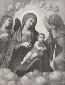 Madonna and Child in Glory, 1894. Creator: Antonio da Correggio