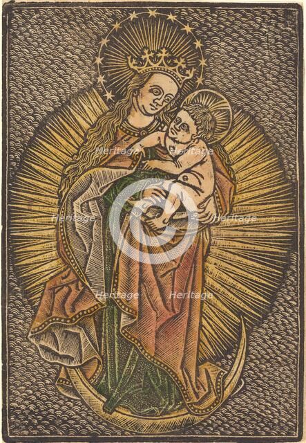 Madonna and Child in Glory, fourth quarter 15th century. Creator: Unknown.