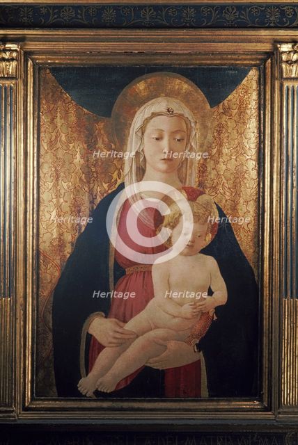 Madonna and Child, late 1450s. Creator: Master of the Castello Nativity.