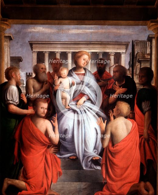 Madonna and Child', late 15th/early 16th century. Artist: Bramantino