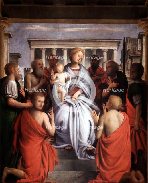 Madonna and Child', late 15th/early 16th century. Artist: Bramantino