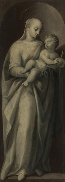 Madonna and Child, late 16th century. Creator: Abraham de Rijcke