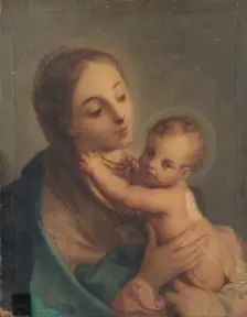 Madonna and Child, late 18th century-early 19th century . Creator: Unknown