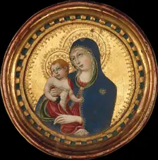 Madonna and Child, mid-15th century. Creator: Sano di Pietro