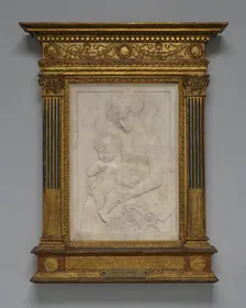 Madonna and Child, mid 19th century. Creator: Unknown