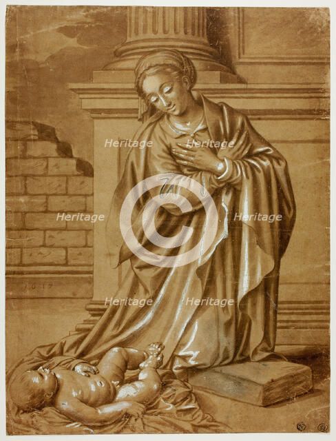 Madonna and Child, n.d. Creator: Benvenuto Tisi da Garofalo.