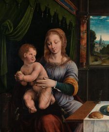 Madonna and Child, probably between 1530 and 1540. Creator: Ambrosius Benson