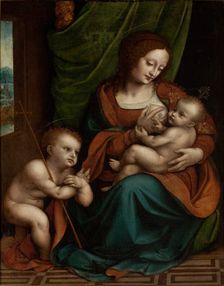 Madonna and Child with the Infant John the Baptist, 1500-1515. Creator: Giampietrino (active 1495-1549)