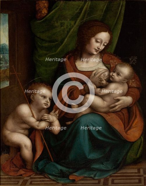 Madonna and Child with the Infant John the Baptist, 1500-1515. Creator: Giampietrino (active 1495-1549).