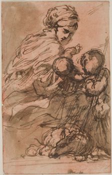 Madonna and Child with the Infant Saint John, between 1754 and 1815. Creator: Carlo Alberto Baratta