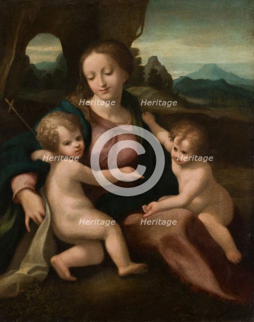 Madonna and Child with the Infant Saint John, c1522-1523. Creator: Antonio da Correggio.